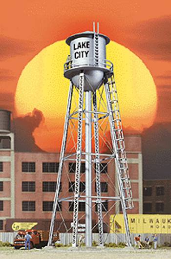 Walthers 933-2826 City Water Tower Silver